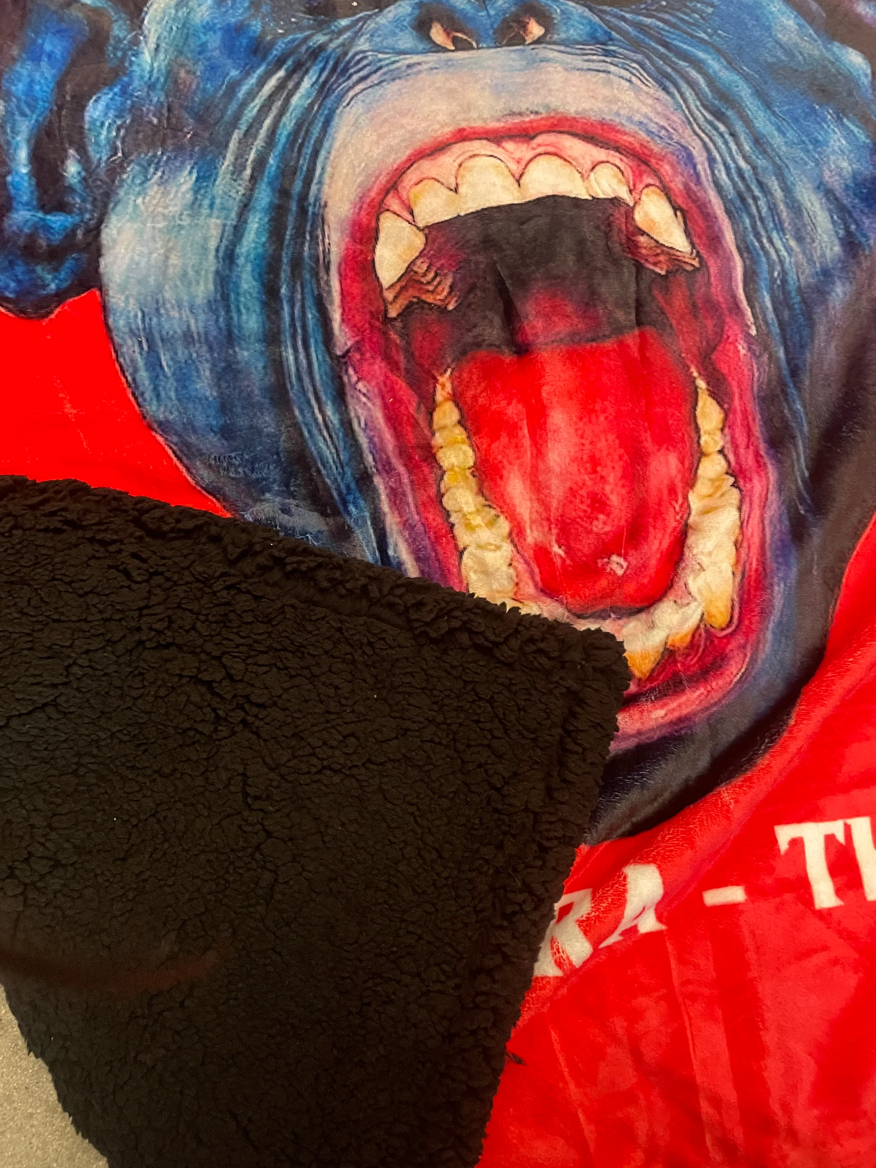 V is for Viagra Faux Sherpa Blanket - Image 3